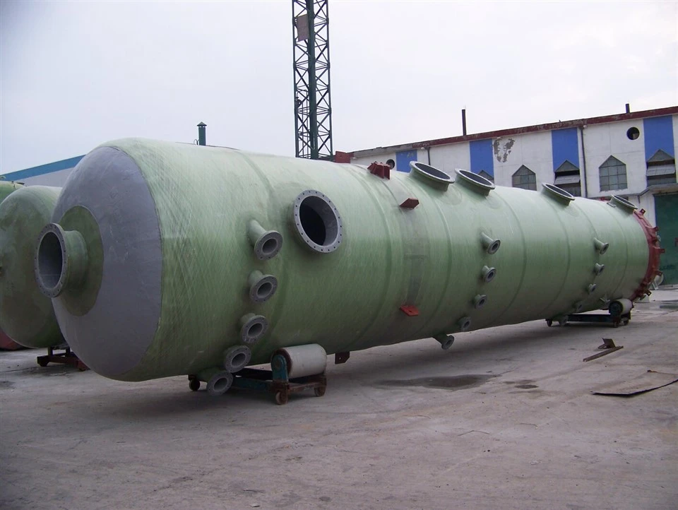 קרצוף FRP מרופד PVC